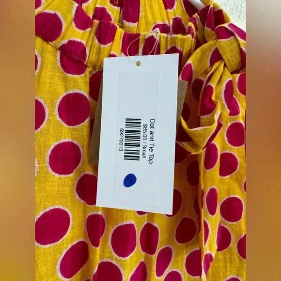 Ivy Jane Polka Dot- Ruffled Sleeves Size Small - Picture 12 of 14